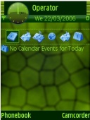 Скриншот темы Evergreen для телефона Nokia