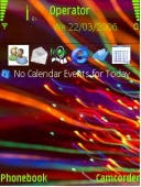 Скриншот темы Lights для телефона Nokia