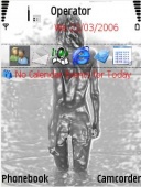 Скриншот темы Plastic Woman для телефона Nokia