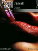 Скриншот темы Lips для телефона Nokia