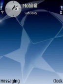Скриншот темы Star для телефона Nokia