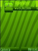 Скриншот темы Green Art By Avimam для телефона Nokia