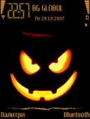 Скриншот темы Halloween для телефона Nokia