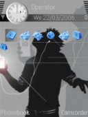 Скриншот темы I Love Music для телефона Nokia