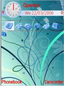 Скриншот темы Flower By Mehdiangel для телефона Nokia