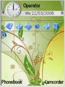 Скриншот темы Flow By Mehdiangel для телефона Nokia