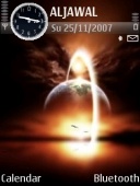 Скриншот темы Sunset для телефона Nokia