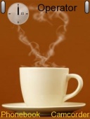 Скриншот темы Morning Coffee для телефона Nokia