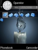 Скриншот темы Abstract для телефона Nokia