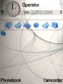 Скриншот темы Quenta для телефона Nokia