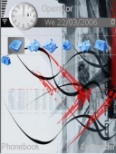 Скриншот темы B And R-Mehdiangel для телефона Nokia