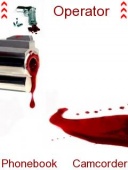 Скриншот темы Gun And Blood для телефона Nokia