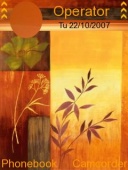 Скриншот темы Brown Art для телефона Nokia