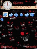 Скриншот темы Spooks By Mehdiangel для телефона Nokia