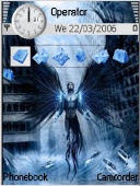 Скриншот темы Fly By Mehdiangel для телефона Nokia