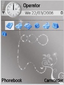 Скриншот темы Gray By Mehdiangel для телефона Nokia