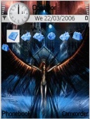 Скриншот темы Angel By Mehdiangel для телефона Nokia