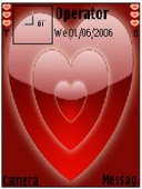 Скриншот темы Valentine-mehdiangel для телефона Nokia