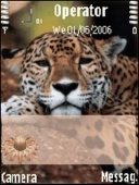 Скриншот темы Jaguar By Tigris для телефона Nokia