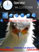 Скриншот темы Anybody Out There для телефона Nokia