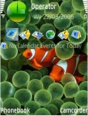 Скриншот темы Ifish для телефона Nokia