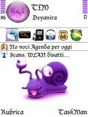 Скриншот темы Ultra Violet By Deya для телефона Nokia