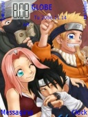 Скриншот темы Naruto1 для телефона Nokia