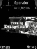 Скриншот темы Evangelion Dark для телефона Nokia