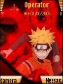 Скриншот темы Naruto Shippuuden для телефона Nokia
