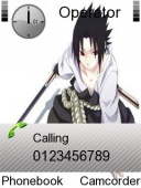 Скриншот темы Sasuke для телефона Nokia