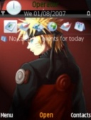 Скриншот темы NarutoBeta1 для телефона Nokia
