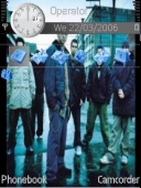 Скриншот темы Linkin Park Theme для телефона Nokia