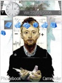Скриншот темы Radiohead-mehdiangel для телефона Nokia