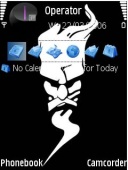 Скриншот темы Thunderdome для телефона Nokia