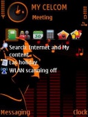 Скриншот темы Deejay для телефона Nokia