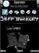 Скриншот темы Jeffbuckley By Micco для телефона Nokia
