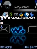Скриншот темы Nokia Walkman By Fk для телефона Nokia