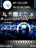 Скриншот темы Techno Gadgets для телефона Nokia