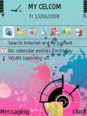 Скриншот темы Candy Station для телефона Nokia