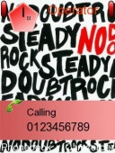 Скриншот темы Rock Steady для телефона Nokia