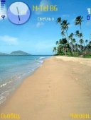 Скриншот темы Beach By Sd для телефона Nokia