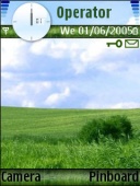 Скриншот темы Green Nature 2 для телефона Nokia