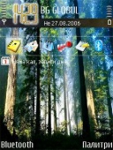 Скриншот темы Forest для телефона Nokia