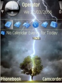 Скриншот темы Tree для телефона Nokia