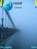 Скриншот темы Fog Bridge для телефона Nokia