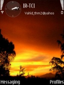 Скриншот темы Sunset 2 для телефона Nokia