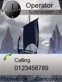 Скриншот темы Blackshipn73 для телефона Nokia