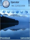 Скриншот темы Peaceful Lake для телефона Nokia