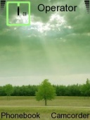 Скриншот темы Green Nature для телефона Nokia
