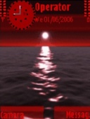 Скриншот темы Red Sea By Avimam для телефона Nokia